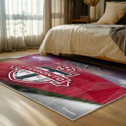 mls toronto fc soccer team logo sport carpet area rug home decor gift idea for fans bedroom tfc98