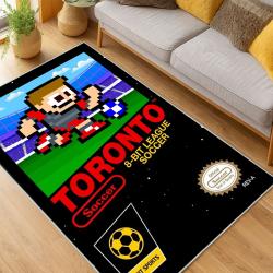 MLS Toronto Fc Soccer Team Logo Sport Carpet Area Rug Home Decor Gift Idea For Fans TFC100