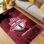 mls toronto fc soccer team logo sport carpet area rug home decor gift idea for fans living room tfc13
