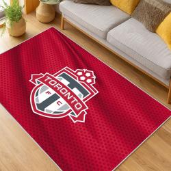 MLS Toronto Fc Soccer Team Logo Sport Carpet Area Rug Home Decor Gift Idea For Fans TFC14