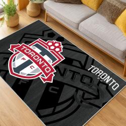 MLS Toronto Fc Soccer Team Logo Sport Carpet Area Rug Home Decor Gift Idea For Fans TFC15