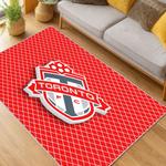 mls toronto fc soccer team logo sport carpet area rug home decor gift idea for fans living room tfc16