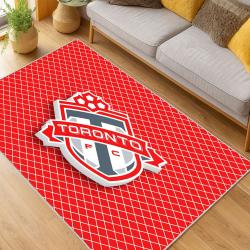 MLS Toronto Fc Soccer Team Logo Sport Carpet Area Rug Home Decor Gift Idea For Fans TFC16