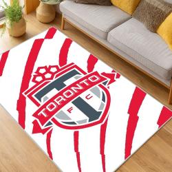 MLS Toronto Fc Soccer Team Logo Sport Carpet Area Rug Home Decor Gift Idea For Fans TFC18