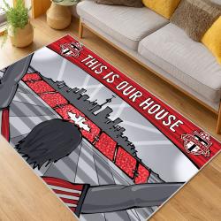 MLS Toronto Fc Soccer Team Logo Sport Carpet Area Rug Home Decor Gift Idea For Fans TFC21