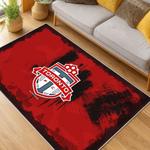 mls toronto fc soccer team logo sport carpet area rug home decor gift idea for fans living room tfc25