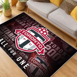 MLS Toronto Fc Soccer Team Logo Sport Carpet Area Rug Home Decor Gift Idea For Fans TFC27