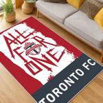 mls toronto fc soccer team logo sport carpet area rug home decor gift idea for fans living room tfc38