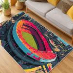 mls toronto fc soccer team logo sport carpet area rug home decor gift idea for fans living room tfc39