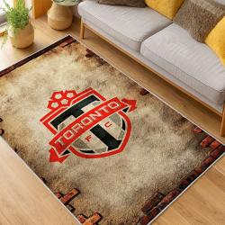 MLS Toronto Fc Soccer Team Logo Sport Carpet Area Rug Home Decor Gift Idea For Fans TFC4