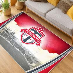 MLS Toronto Fc Soccer Team Logo Sport Carpet Area Rug Home Decor Gift Idea For Fans TFC42