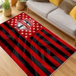 mls toronto fc soccer team logo sport carpet area rug home decor gift idea for fans living room tfc44