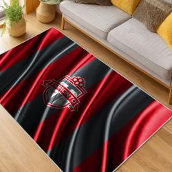 MLS Toronto Fc Soccer Team Logo Sport Carpet Area Rug Home Decor Gift Idea For Fans TFC46