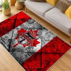 MLS Toronto Fc Soccer Team Logo Sport Carpet Area Rug Home Decor Gift Idea For Fans TFC50