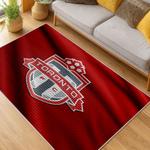 mls toronto fc soccer team logo sport carpet area rug home decor gift idea for fans living room tfc52