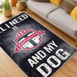 MLS Toronto Fc Soccer Team Logo Sport Carpet Area Rug Home Decor Gift Idea For Fans TFC57