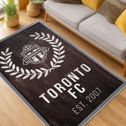 MLS Toronto Fc Soccer Team Logo Sport Carpet Area Rug Home Decor Gift Idea For Fans TFC59