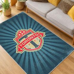 MLS Toronto Fc Soccer Team Logo Sport Carpet Area Rug Home Decor Gift Idea For Fans TFC65