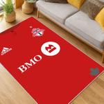 mls toronto fc soccer team logo sport carpet area rug home decor gift idea for fans living room tfc66