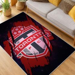 MLS Toronto Fc Soccer Team Logo Sport Carpet Area Rug Home Decor Gift Idea For Fans TFC67