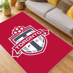 MLS Toronto Fc Soccer Team Logo Sport Carpet Area Rug Home Decor Gift Idea For Fans TFC68
