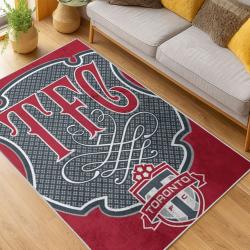 MLS Toronto Fc Soccer Team Logo Sport Carpet Area Rug Home Decor Gift Idea For Fans TFC69
