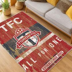 MLS Toronto Fc Soccer Team Logo Sport Carpet Area Rug Home Decor Gift Idea For Fans TFC70