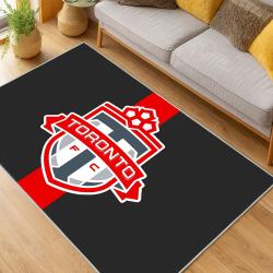 MLS Toronto Fc Soccer Team Logo Sport Carpet Area Rug Home Decor Gift Idea For Fans TFC75