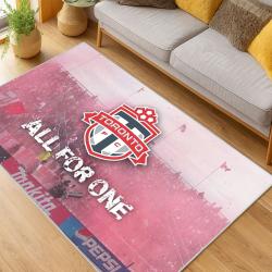 MLS Toronto Fc Soccer Team Logo Sport Carpet Area Rug Home Decor Gift Idea For Fans TFC9