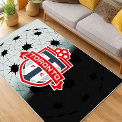 MLS Toronto Fc Soccer Team Logo Sport Carpet Area Rug Home Decor Gift Idea For Fans TFC90