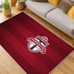 MLS Toronto Fc Soccer Team Logo Sport Carpet Area Rug Home Decor Gift Idea For Fans TFC92