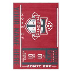 mls toronto fc soccer team logo sport carpet area rug home decor gift idea for fans tfc1