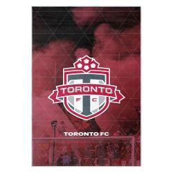 mls toronto fc soccer team logo sport carpet area rug home decor gift idea for fans tfc13