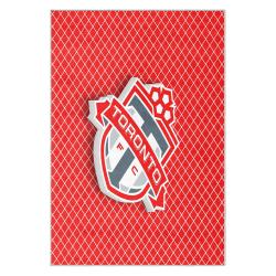 mls toronto fc soccer team logo sport carpet area rug home decor gift idea for fans tfc16