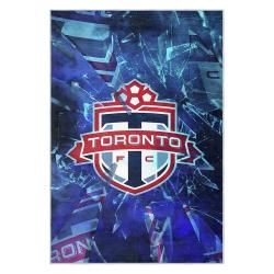mls toronto fc soccer team logo sport carpet area rug home decor gift idea for fans tfc20
