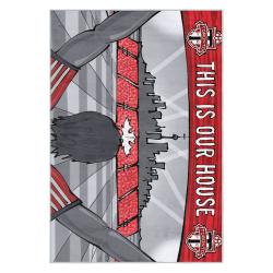 mls toronto fc soccer team logo sport carpet area rug home decor gift idea for fans tfc21