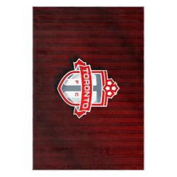 mls toronto fc soccer team logo sport carpet area rug home decor gift idea for fans tfc47