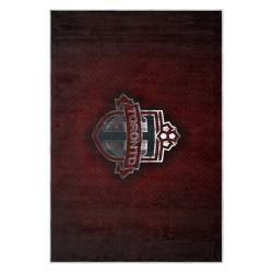 mls toronto fc soccer team logo sport carpet area rug home decor gift idea for fans tfc48