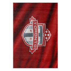 mls toronto fc soccer team logo sport carpet area rug home decor gift idea for fans tfc52