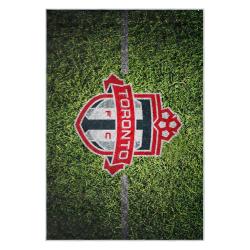 mls toronto fc soccer team logo sport carpet area rug home decor gift idea for fans tfc55