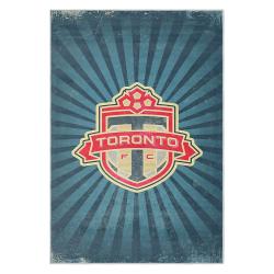 mls toronto fc soccer team logo sport carpet area rug home decor gift idea for fans tfc65