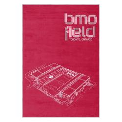 mls toronto fc soccer team logo sport carpet area rug home decor gift idea for fans tfc72