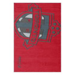 mls toronto fc soccer team logo sport carpet area rug home decor gift idea for fans tfc8