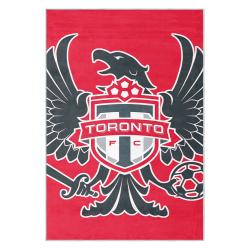 mls toronto fc soccer team logo sport carpet area rug home decor gift idea for fans tfc84