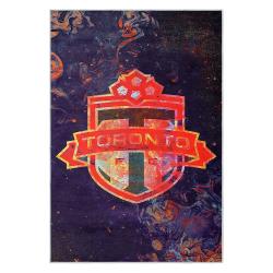 mls toronto fc soccer team logo sport carpet area rug home decor gift idea for fans tfc88