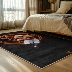 NCAA Tennessee Volunteers College Basketball And Football Team Logo Sport Carpet TV101