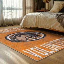 NCAA Tennessee Volunteers College Basketball And Football Team Logo Sport Carpet TV103