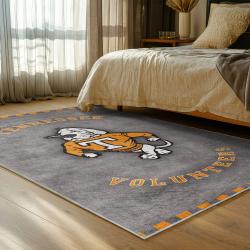 NCAA Tennessee Volunteers College Basketball And Football Team Logo Sport Carpet TV104