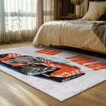ncaa tennessee volunteers college basketball and football team logo sport carpet bed room tv108