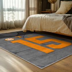 NCAA Tennessee Volunteers College Basketball And Football Team Logo Sport Carpet TV109